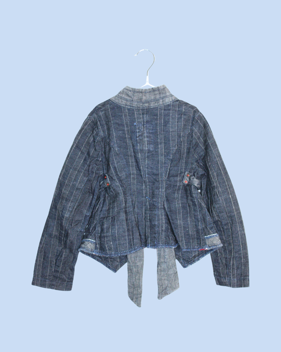 Veste en denim rayée 5 ans