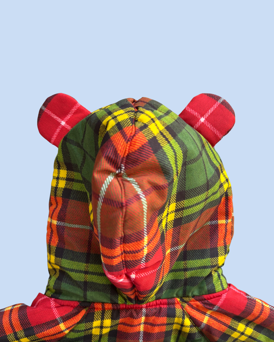 Veste doudoune à carreaux 6 mois