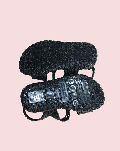 Mini Melissa - Sandales noires pointure 20