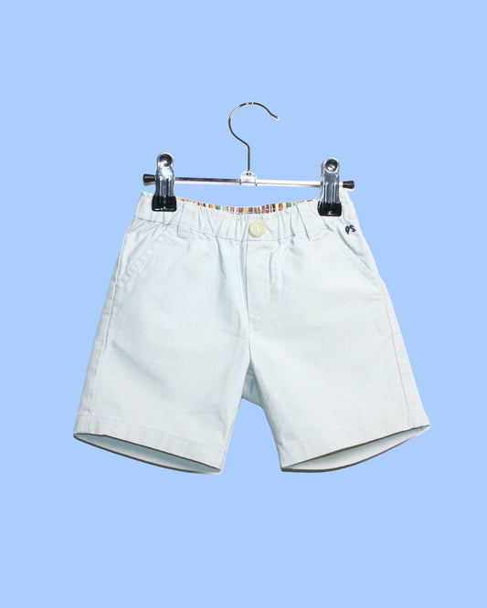 Short en coton beige 6 mois