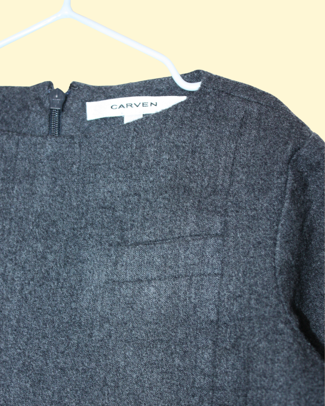 Robe grise en laine taille 10 ans