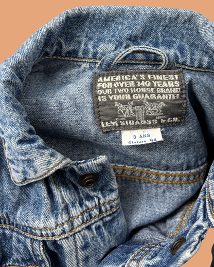 Veste en jean vintage white tab taille 3 ans