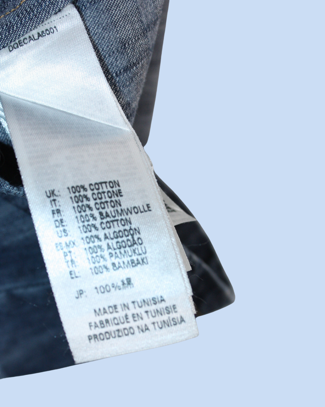 Robe en jean à rayures et noeud marins 6 mois