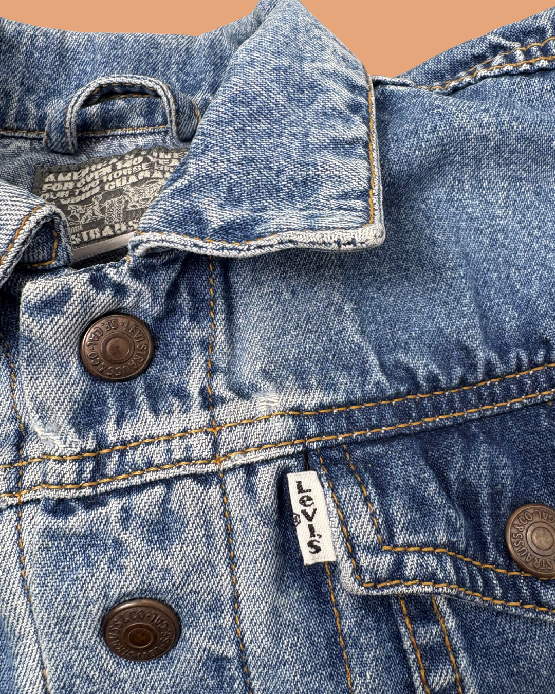 Veste en jean vintage white tab taille 3 ans