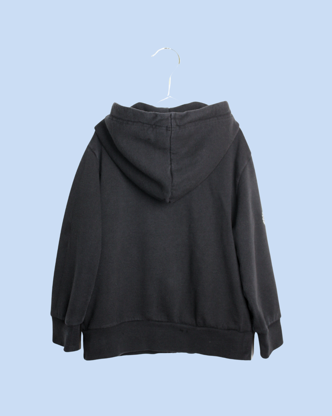 Hoodie noir à broderie rare 3 ans