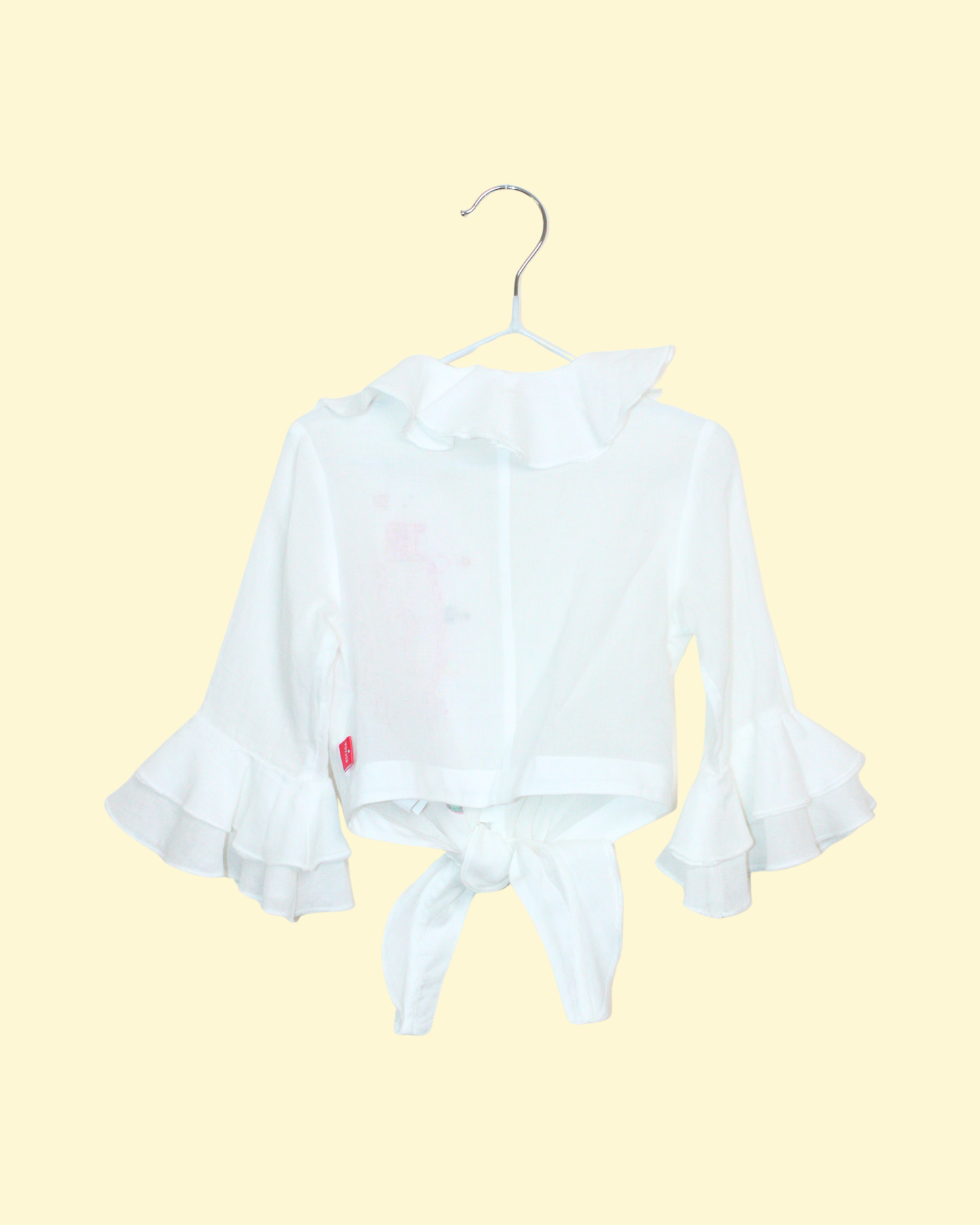 Boléro vintage Y2K à broderies et strass 2 ans