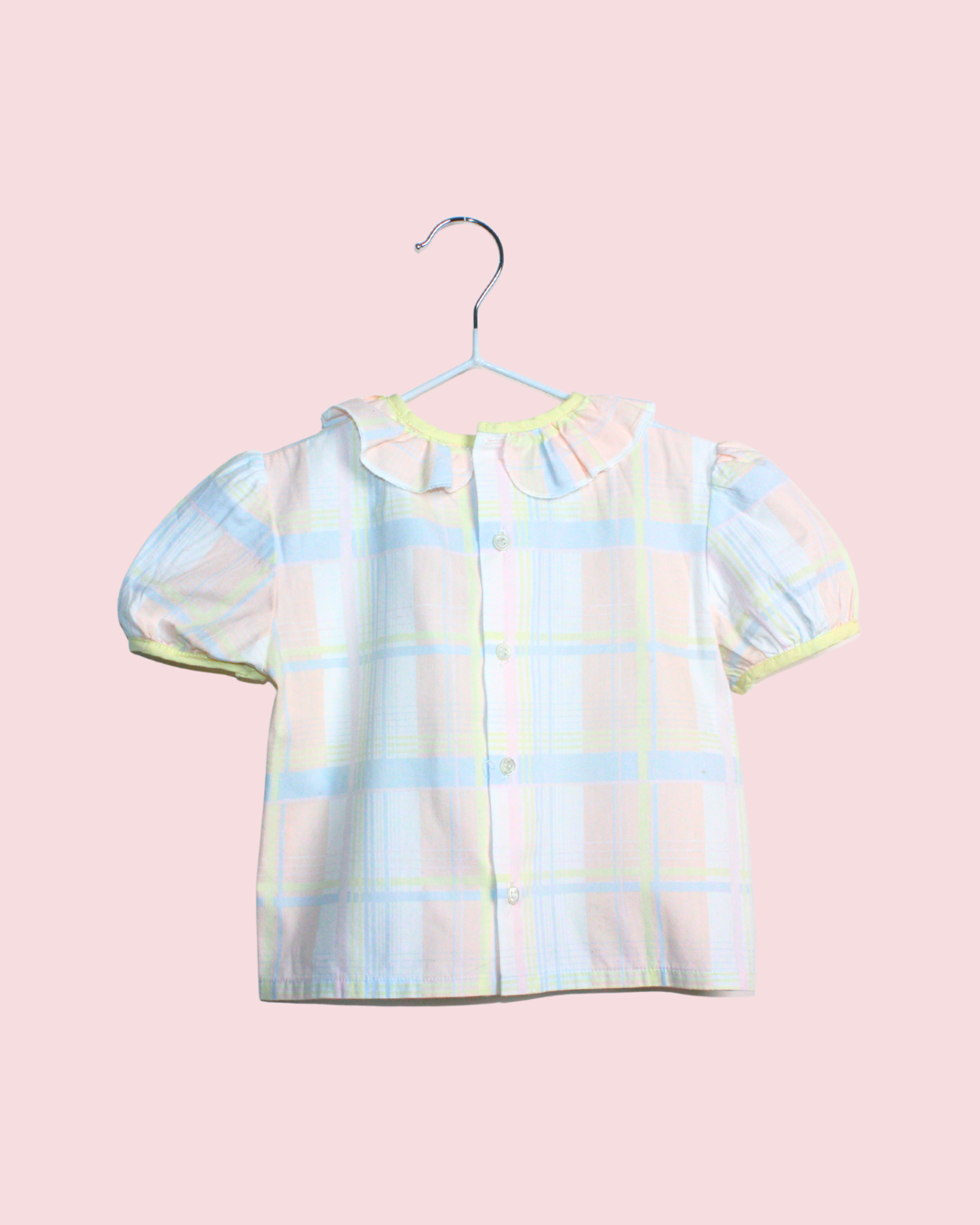 Blouse vintage pastel 12 mois