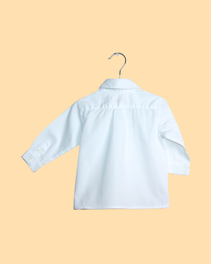 Chemise blanche 3 mois