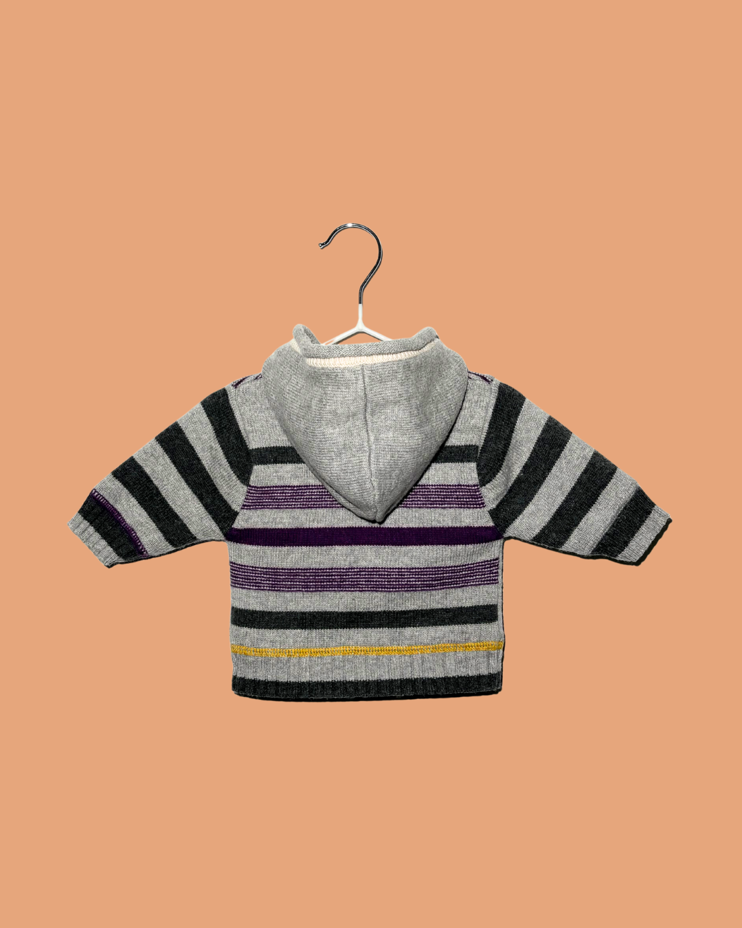 Veste à rayures 1 mois