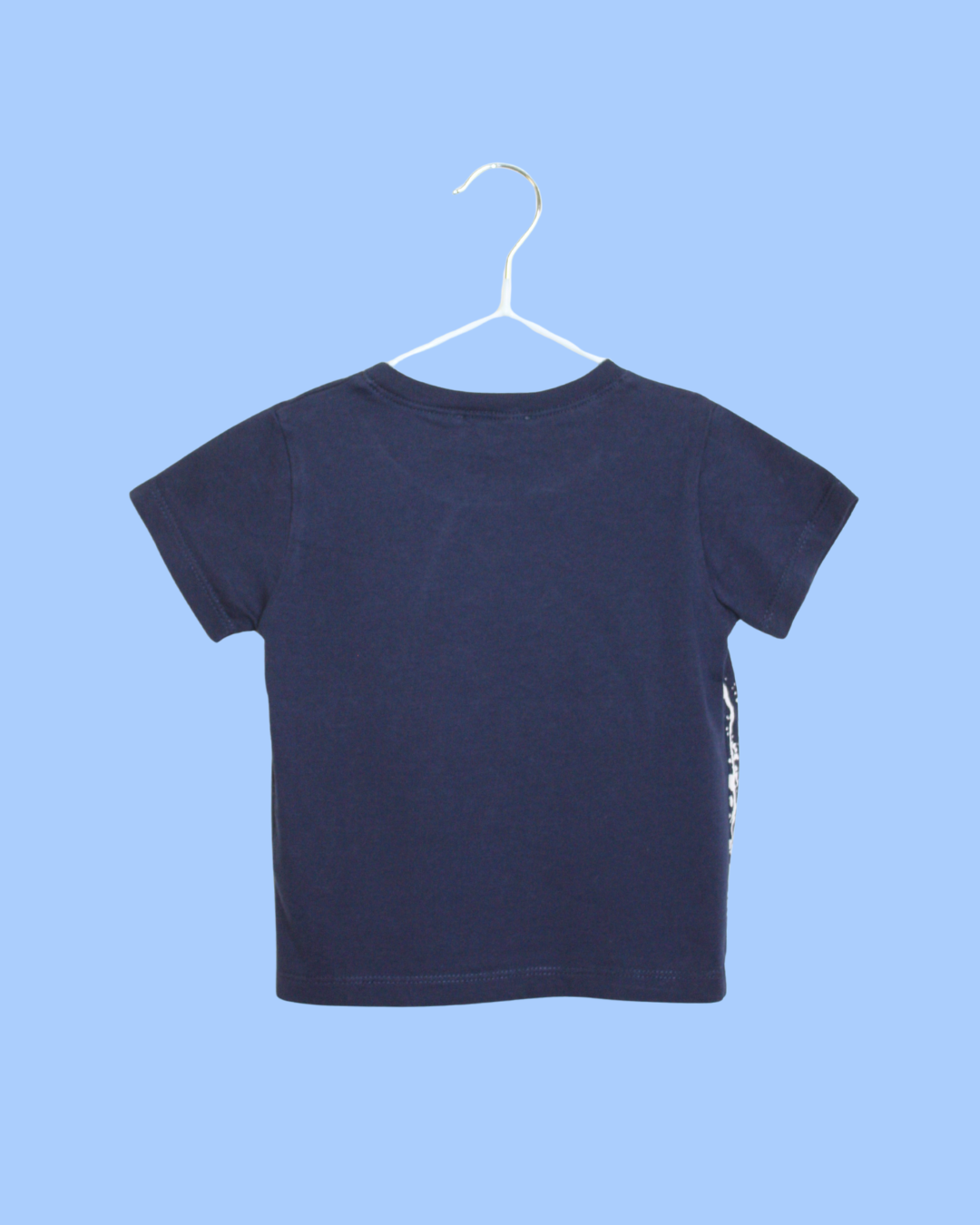 T-shirt bleu splash 18 mois