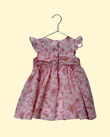Robe à fleurs 9 mois