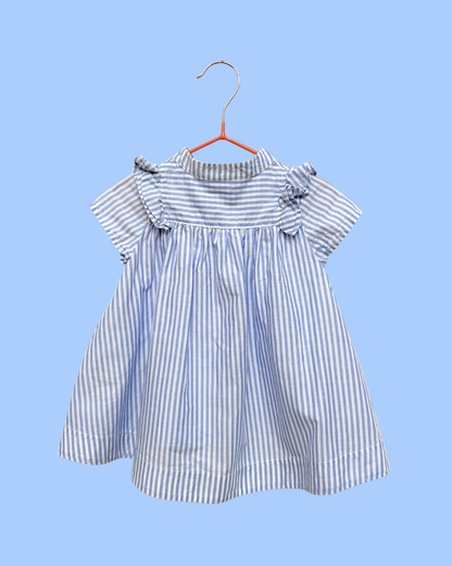 Robe à rayures 6 mois
