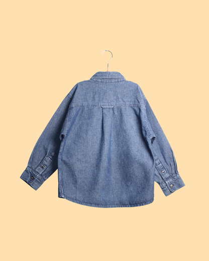 Chemise en jean vintage Tom & Jerry 5 ans