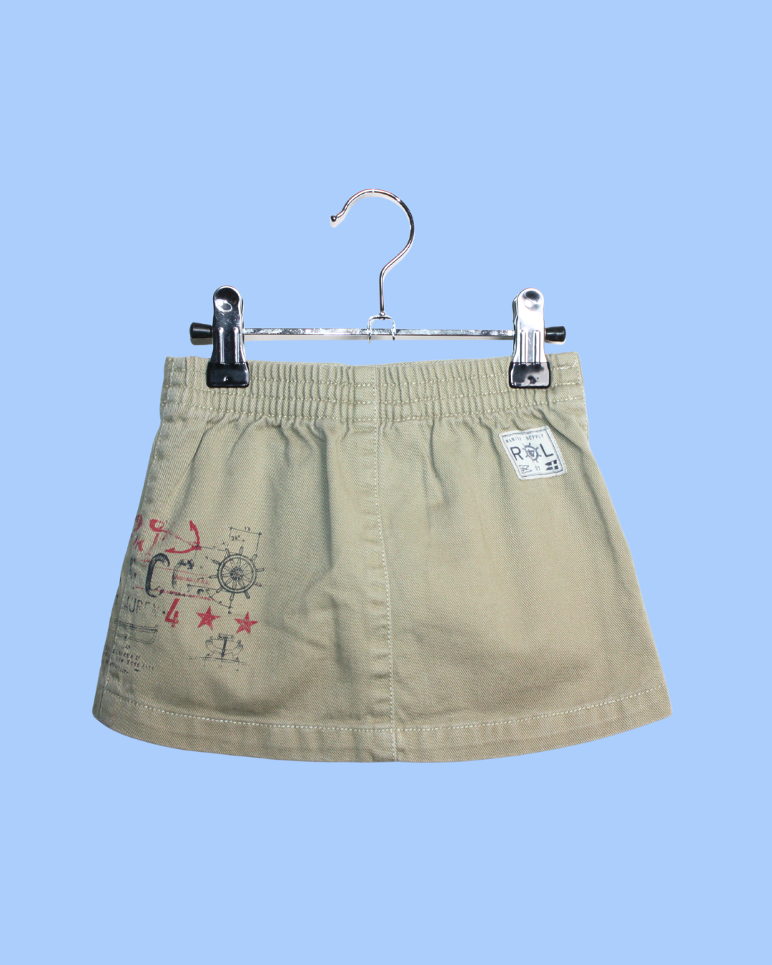 Ralph Lauren - Jupe short beige 18 mois