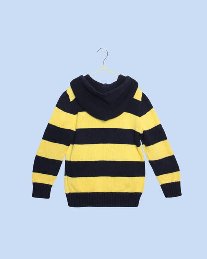 Hoodie en maille rayé 7 ans