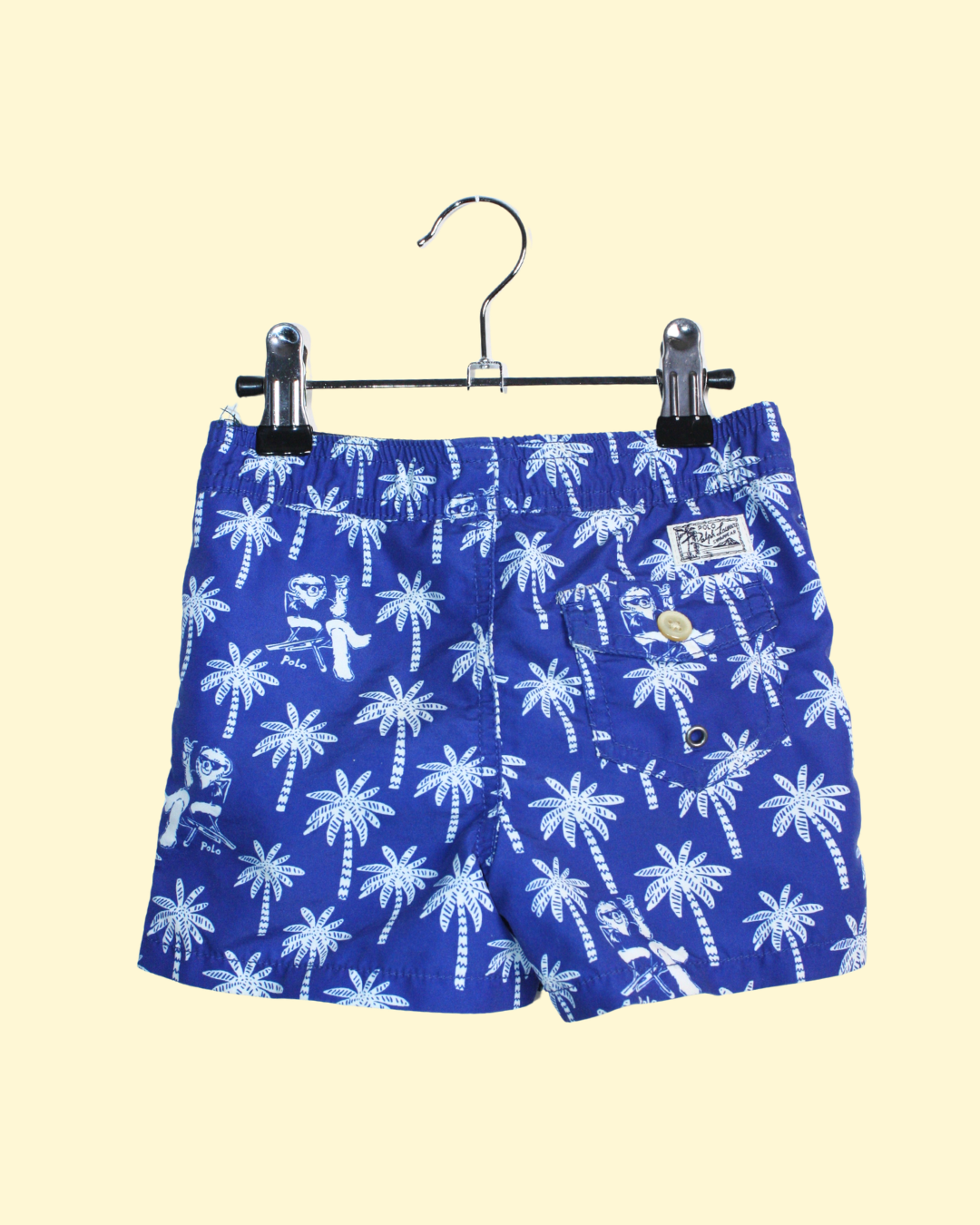 Short de bain bleu polo bear 12 mois