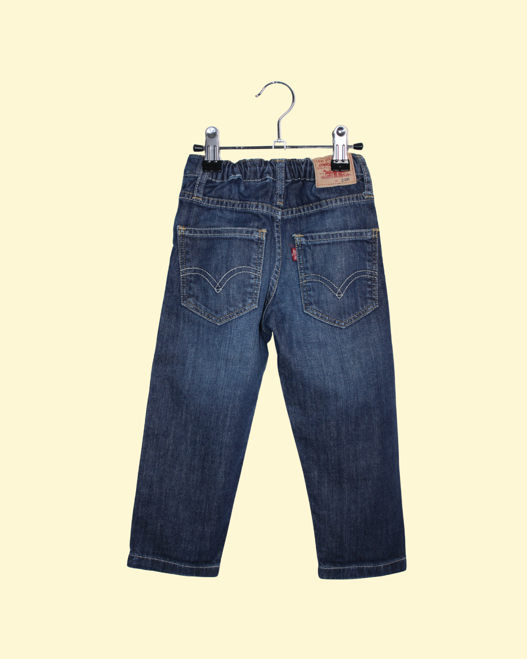 Jeans brut coupe droite 2 ans