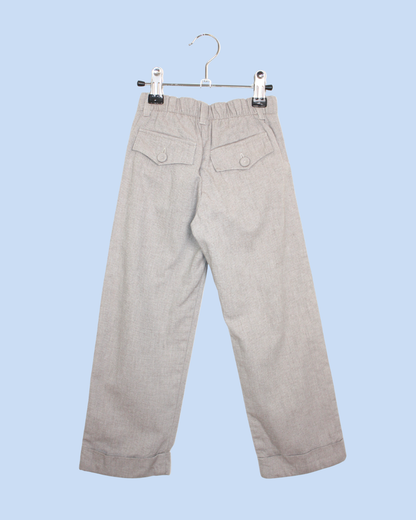 Pantalon en lin et coton 4 ans
