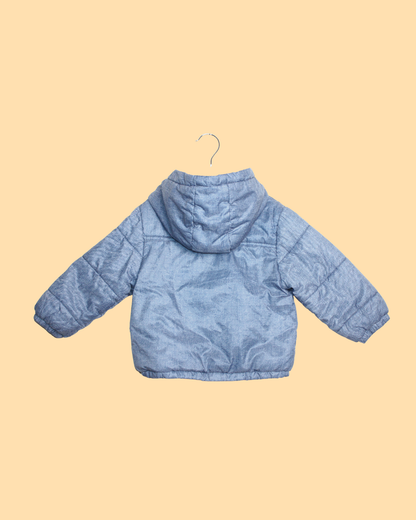 Doudoune bleue 18 mois
