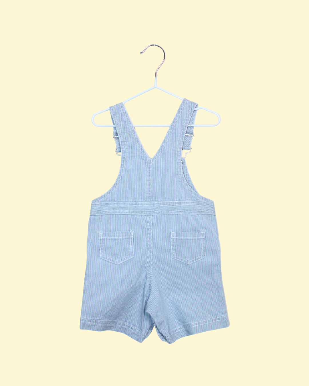 Salopette courte bleue 9 mois
