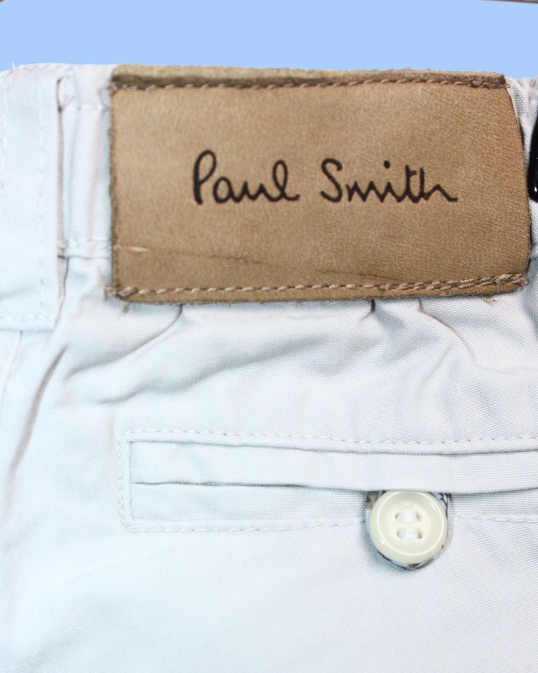 Short en coton beige 6 mois