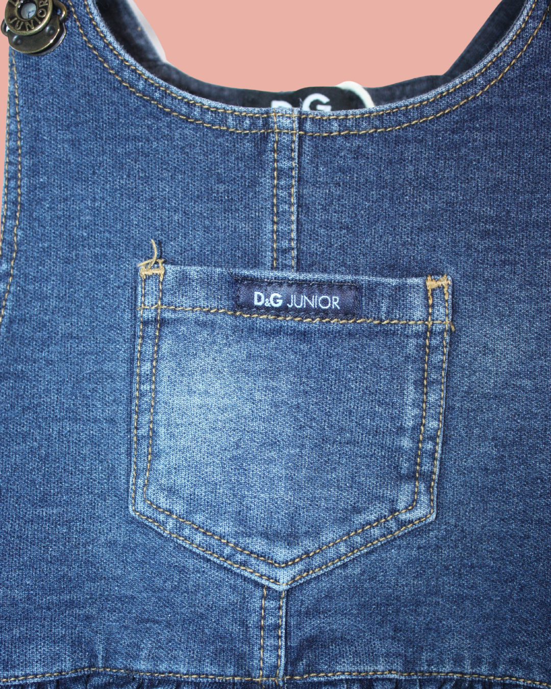 Robe en jean délavé 18 mois