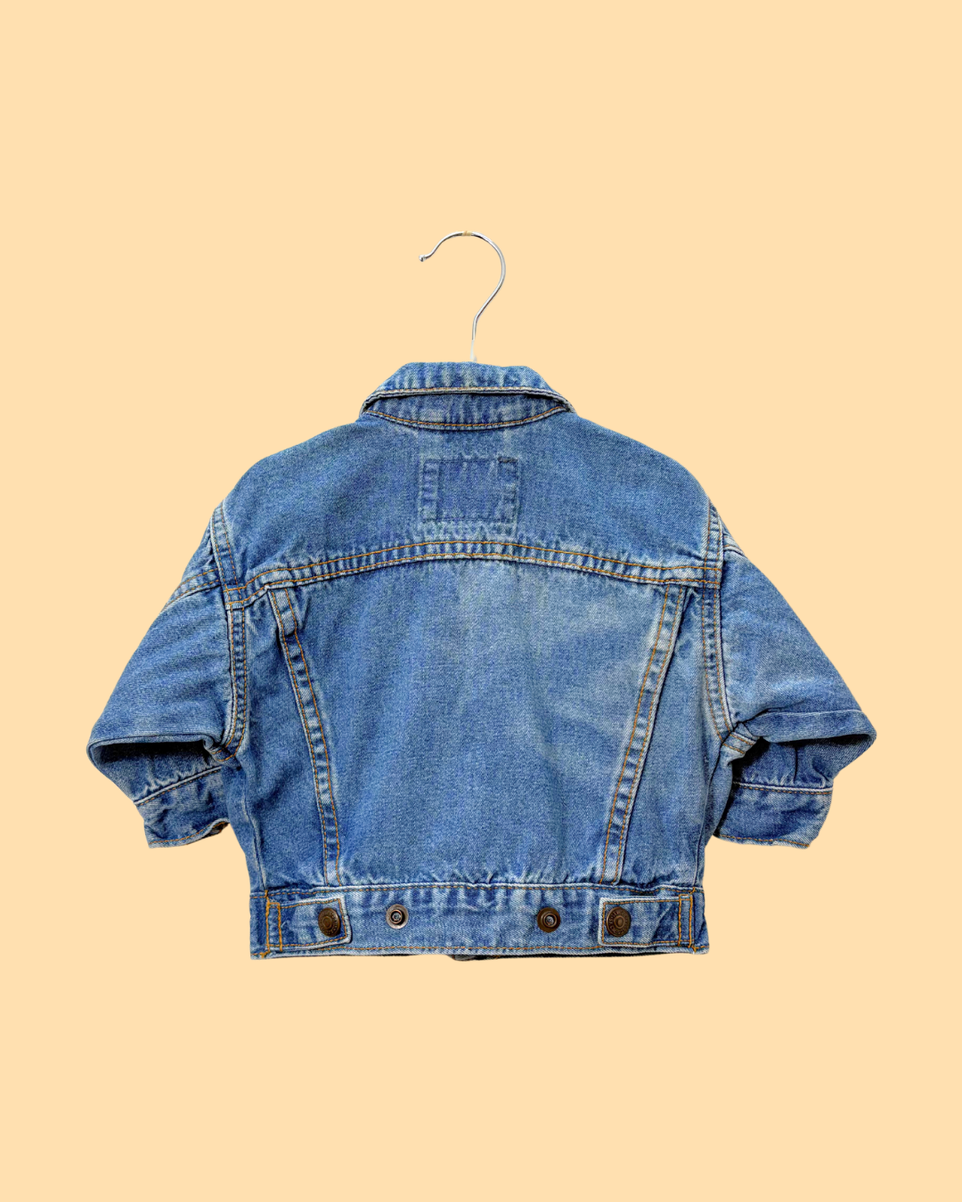 Veste en jean vintage 1990s white tab 6 mois