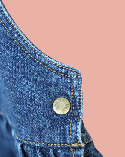 Robe en jean délavé 18 mois