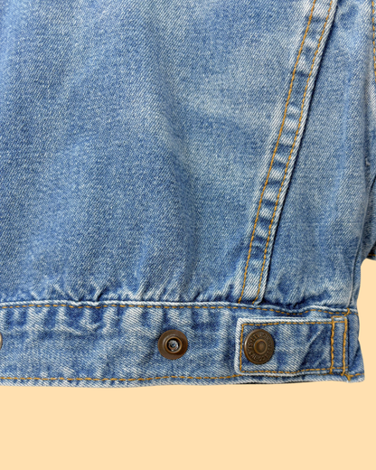 Veste en jean vintage 1990s white tab 6 mois