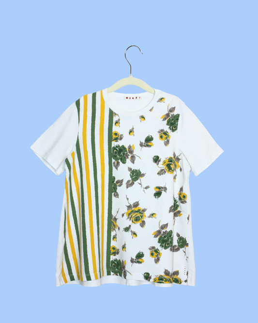 T-shirt à fleurs 10 ans