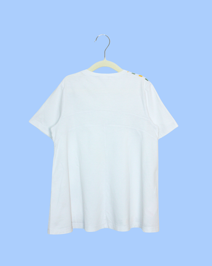 T-shirt à fleurs 10 ans