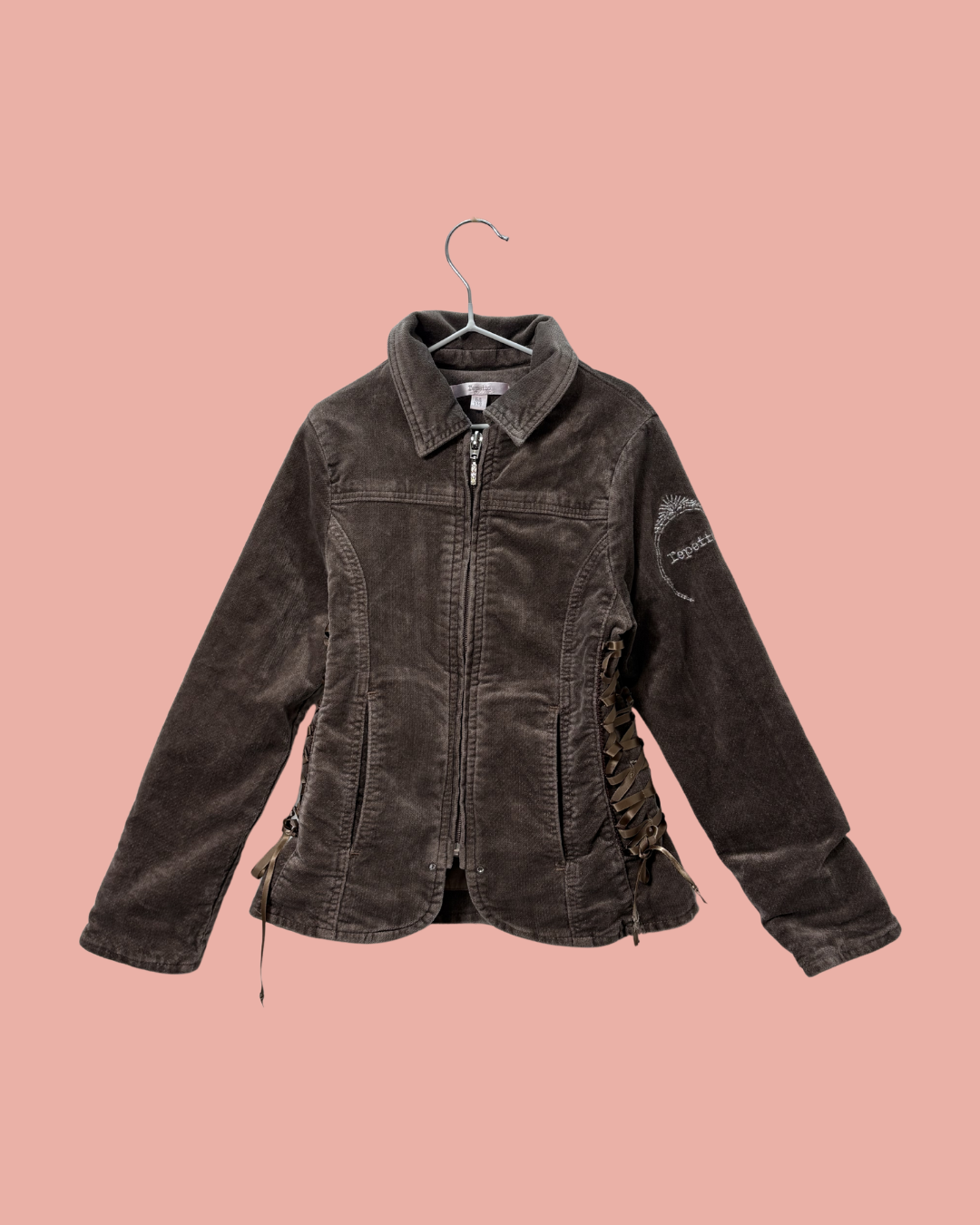 Ensemble en velours marron 5 ans