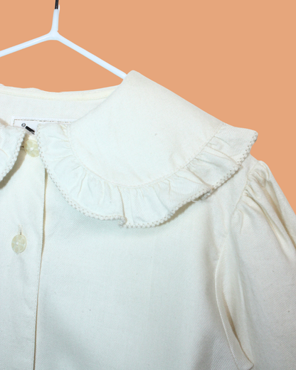 Magnifique ensemble vintage veste, jupe et chemise 2 ans