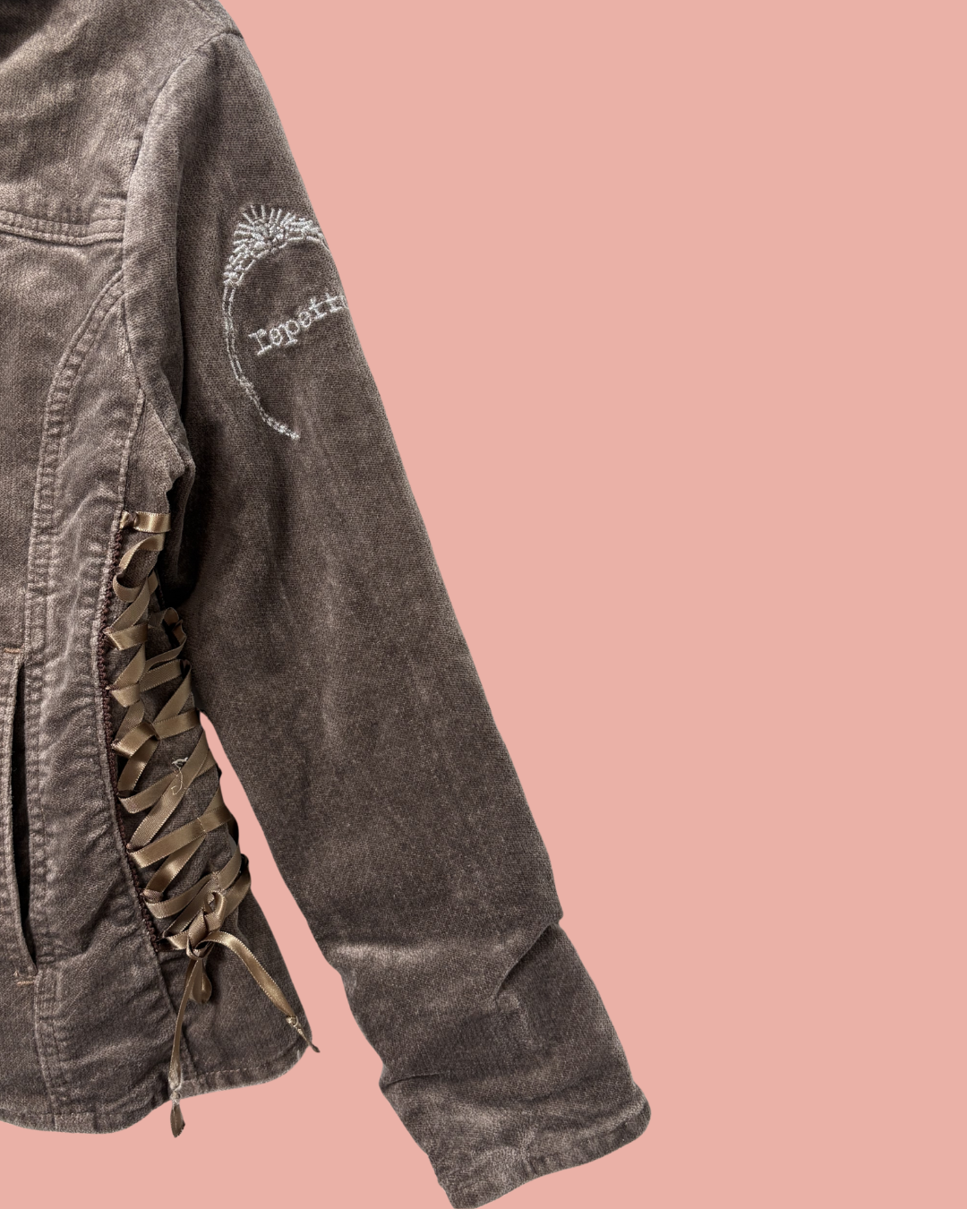 Ensemble en velours marron 5 ans