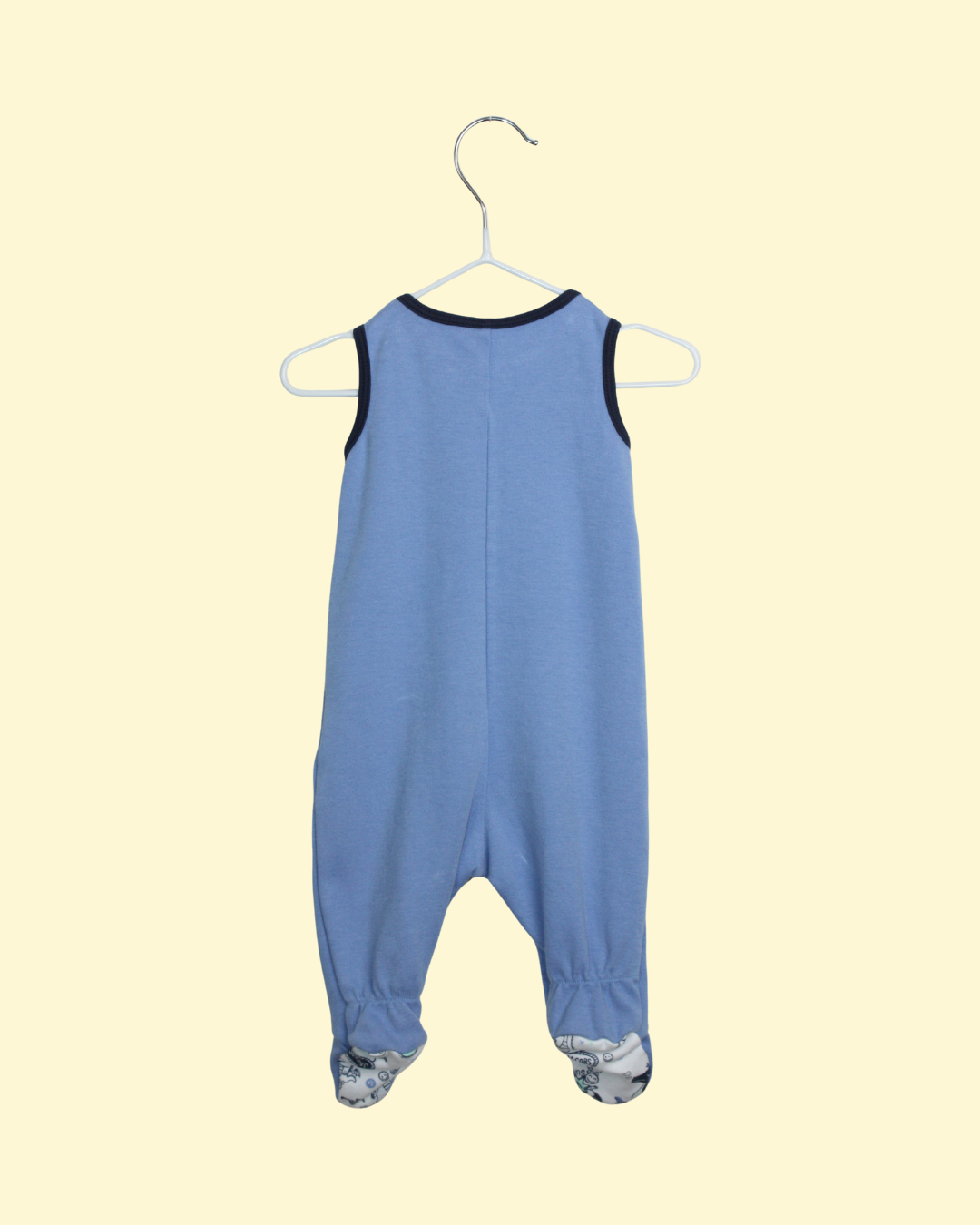 Ensemble pyjama et gilet bleus 1 mois