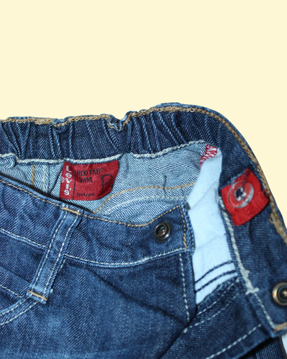 Jeans brut coupe droite 2 ans