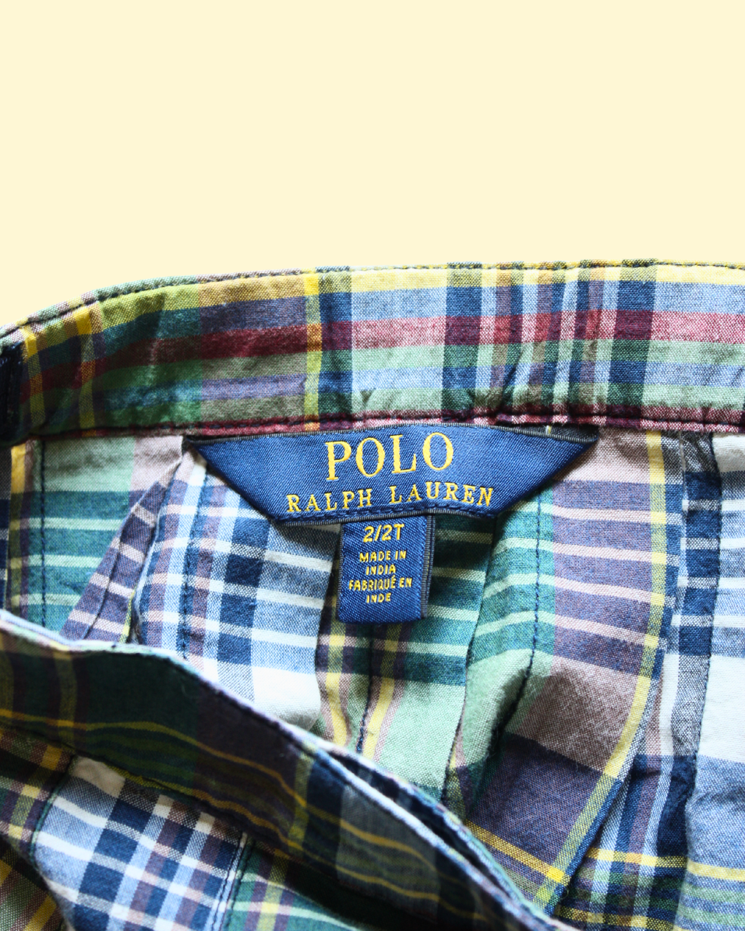 Jupe plissée écossaise 2 ans