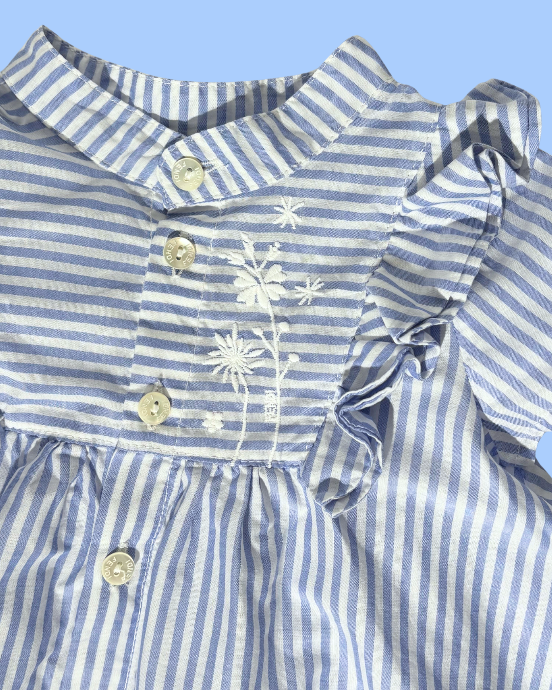 Robe à rayures 6 mois