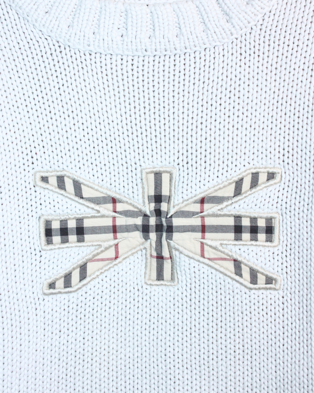 Pull en coton blanc cassé 4 ans