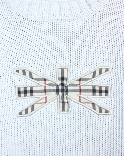 Pull en coton blanc cassé 4 ans