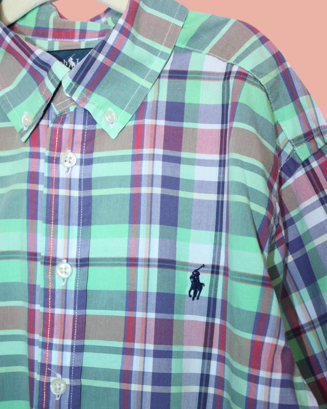 Chemise à carreaux 12 ans