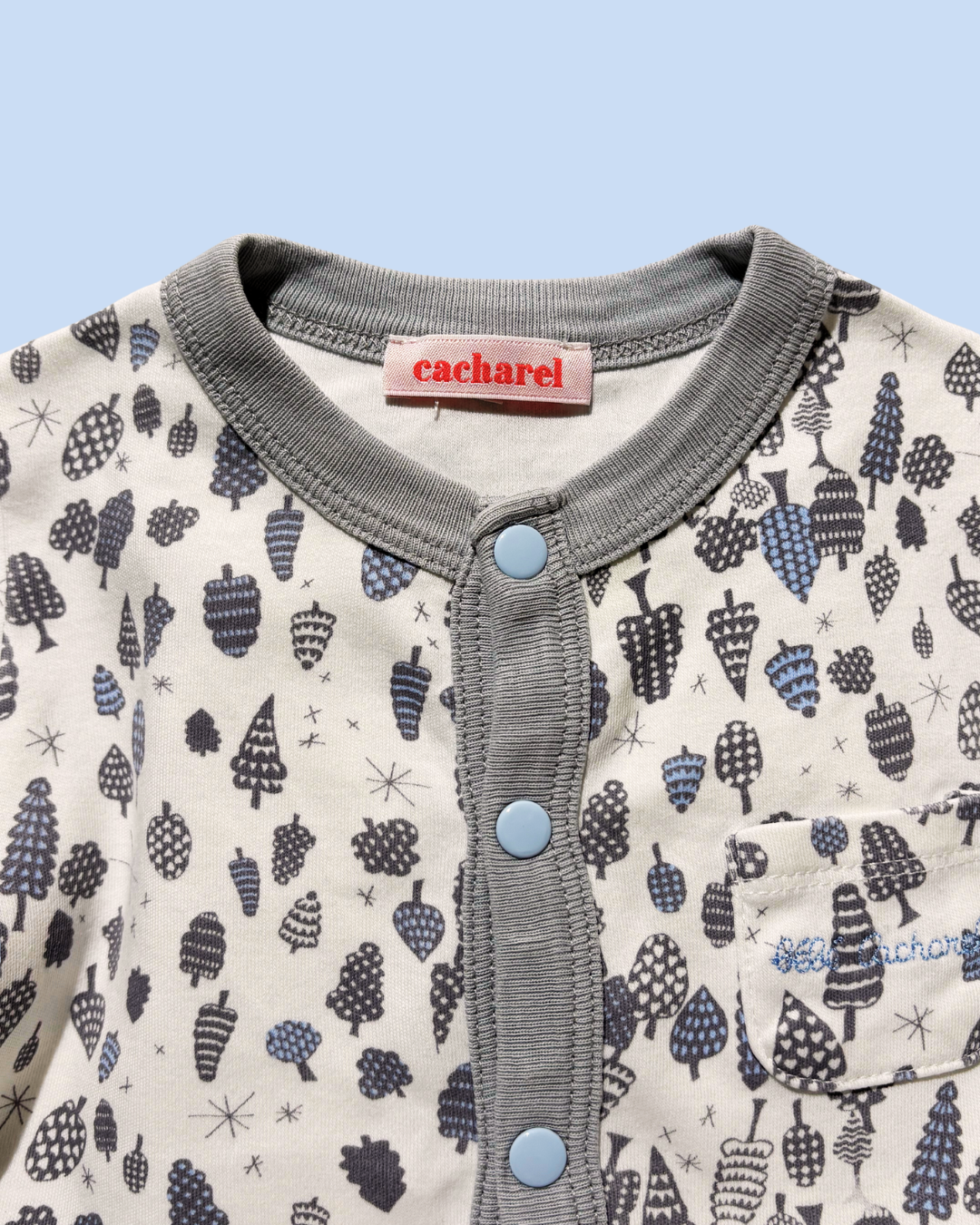 Ensemble pyjama et bonnet 1 mois