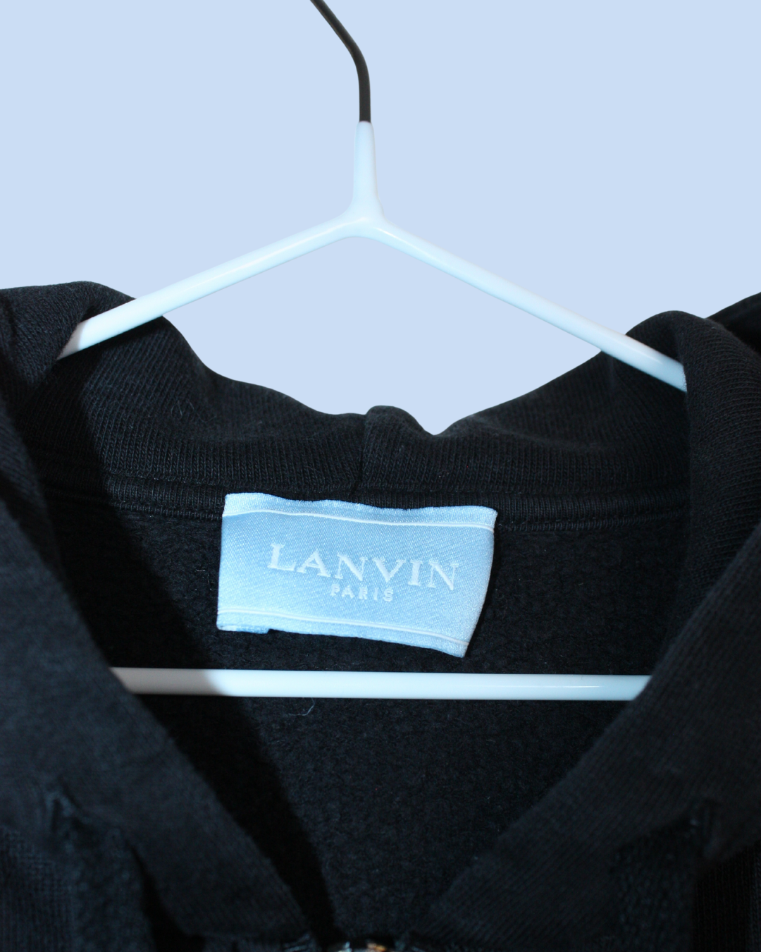 Hoodie noir à broderie rare 3 ans