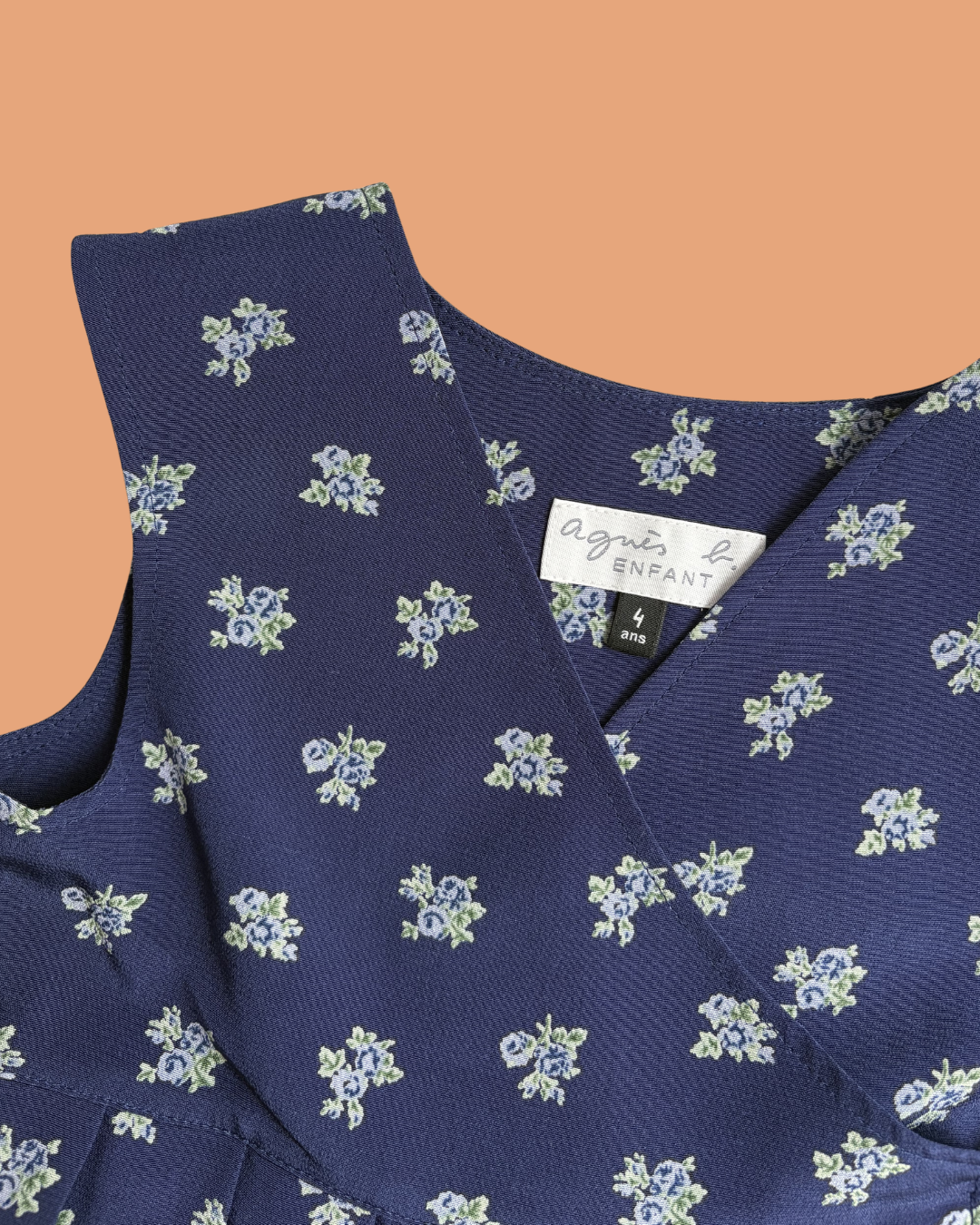 Robe à fleurs 4 ans