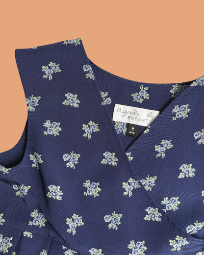 Robe à fleurs 4 ans