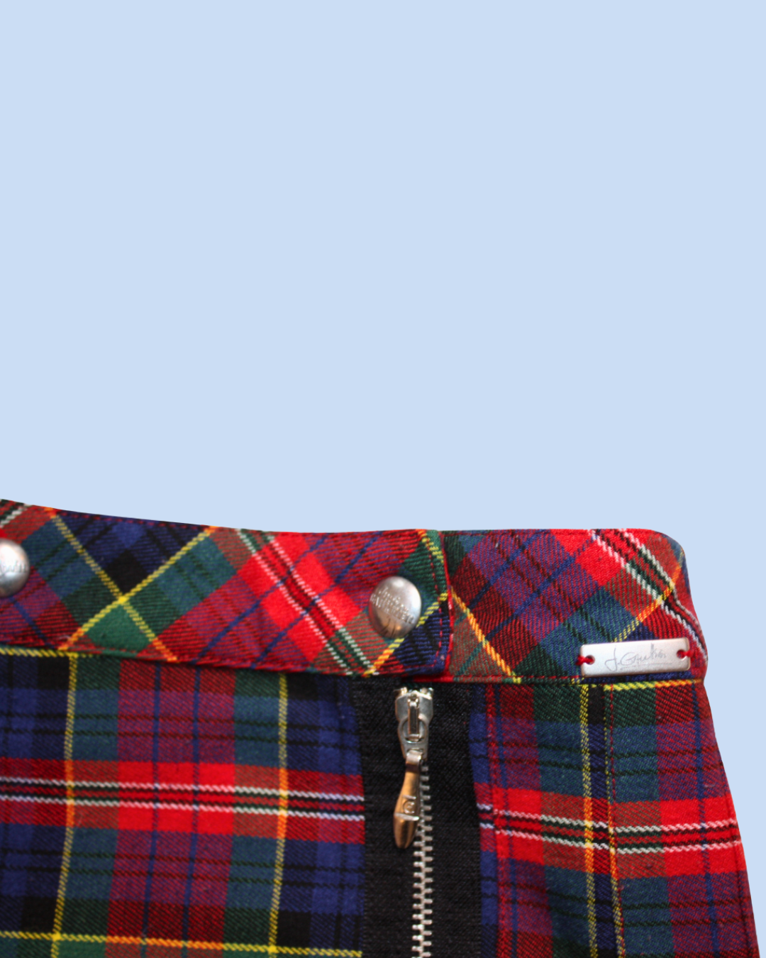 Jupe plissée en tartan 3 ans