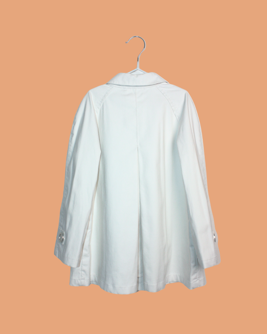 Trench classique blanc cassé 4 ans