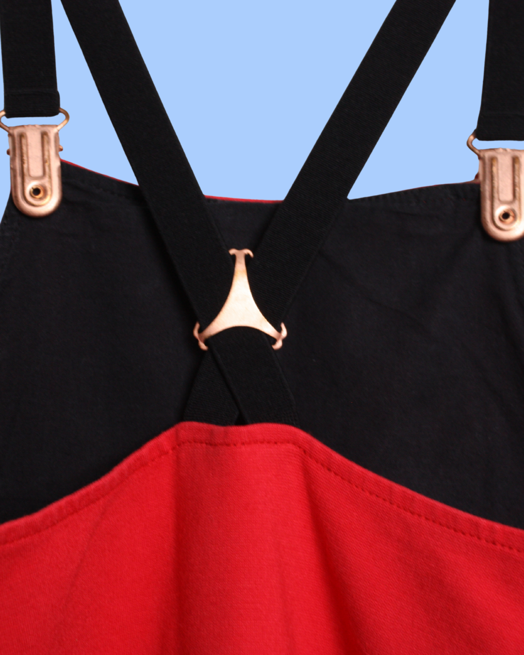 Robe rouge et tartan 5 ans