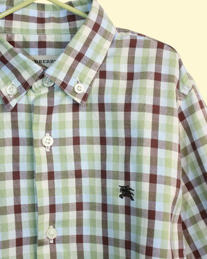Chemise à carreaux 4 ans