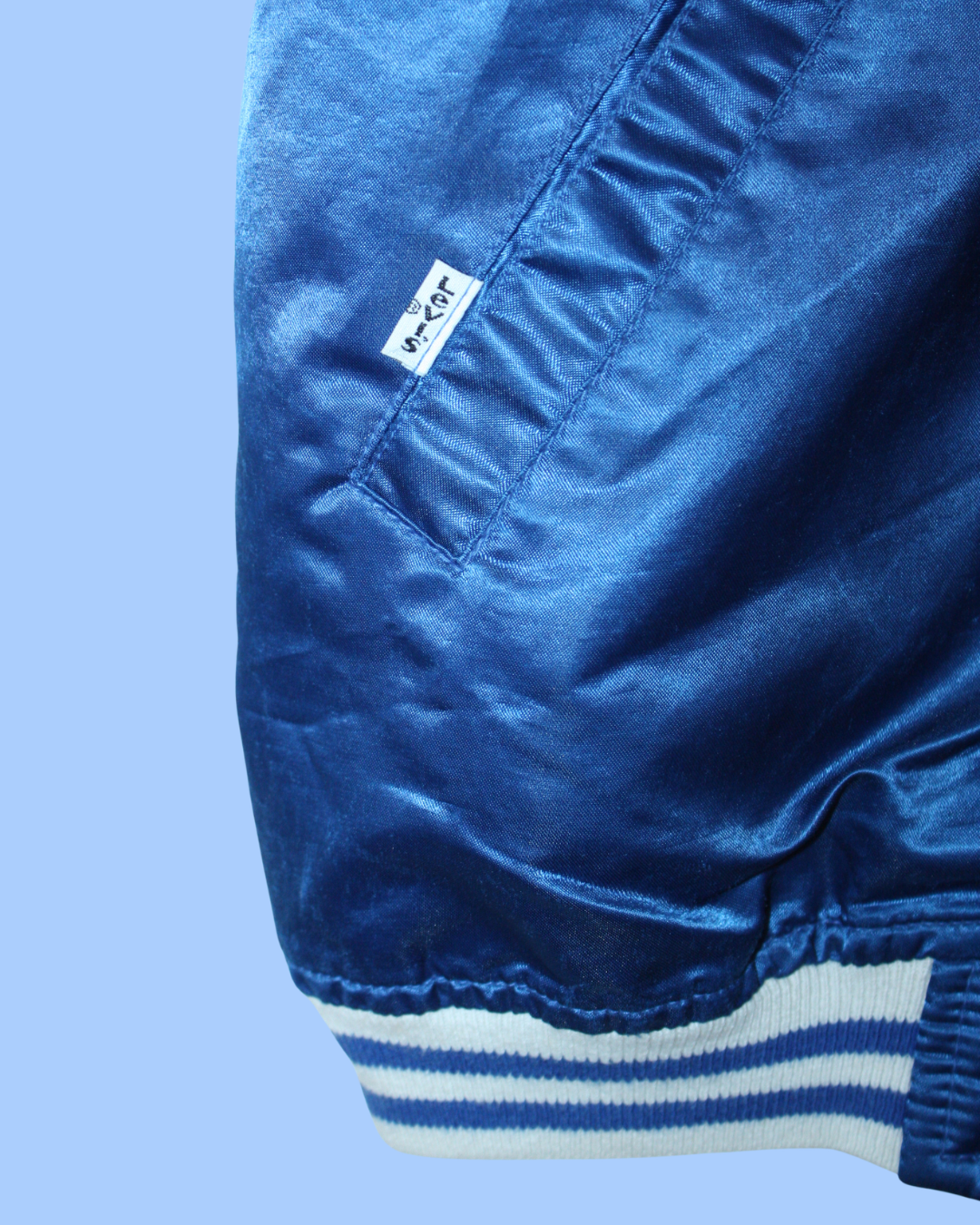 Varsity jacket vintage bleue 6 ans